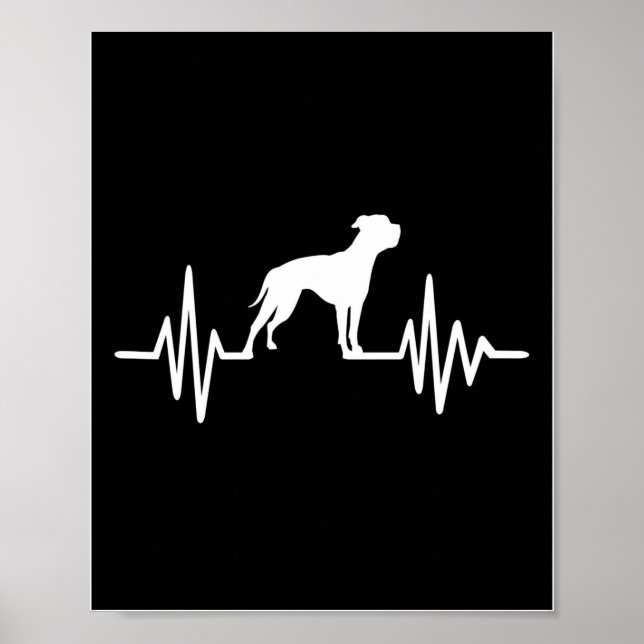 Impression Bulldog Retro Américain | Bel cadeau (Devant)