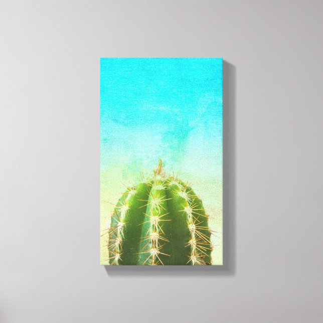 Impression Cactus Zen Canvas (Recto)