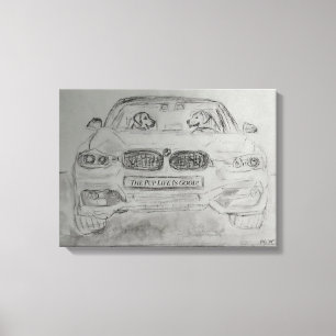 Impression Canvaas étirée