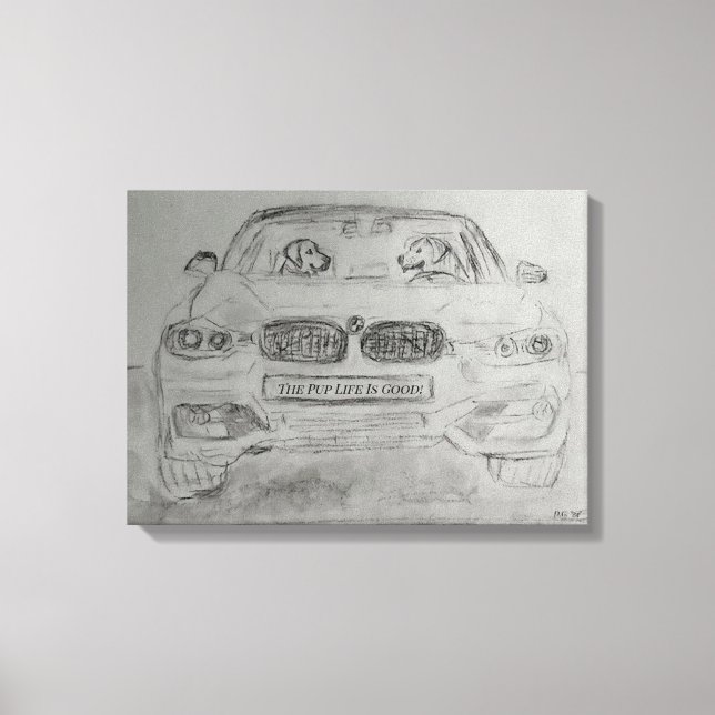 Impression Canvaas étirée (Recto)