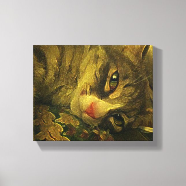 Impression Canvas Cat (Recto)