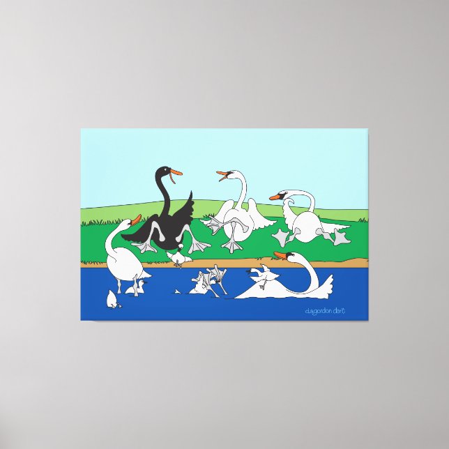 Impression Canvas de Swanna Talk 40x60 (Recto)