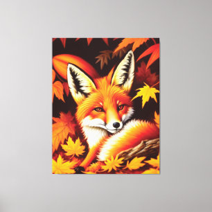 Impression Canvas Red Fox