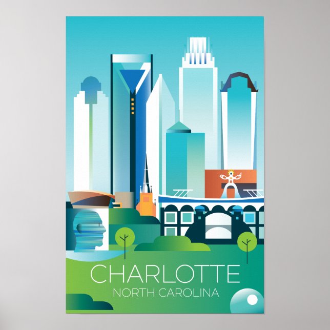 Impression Charlotte, Caroline du Nord (Devant)