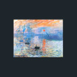 Impression Claude Monet, lever du soleil<br><div class="desc">Claude Monet Impression,  Toile de lever de soleil Impression Claude Monet Impression,  Lever de soleil (1872)</div>