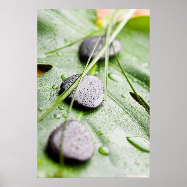 Impression d'affiche de bien-être/toile (Devant)