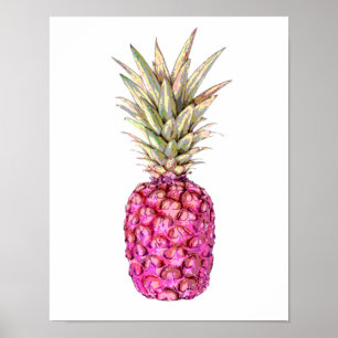 Impression d'ananas rose