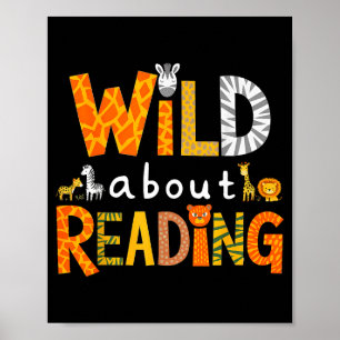 Impression d'animal lit un personnage de livre enf