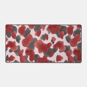 Impression d'animaux d'hiver à l'aquarelle rustiqu