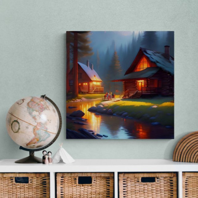 Impression d'aquarelle numérique personnalisée (Créateur téléchargé)