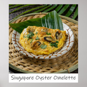 Impression d'archives Omelet Oyster de Singapour