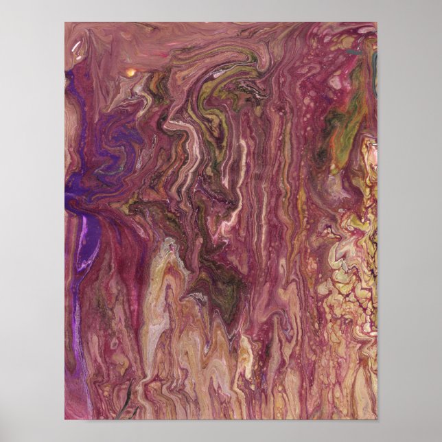 Impression d'art abstrait Babalazi (Devant)