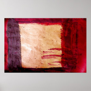 Impression d'art Abstrait d'origine - Style Rothko