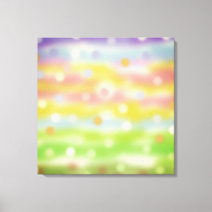 Impression d'art abstrait en nuances multicolores