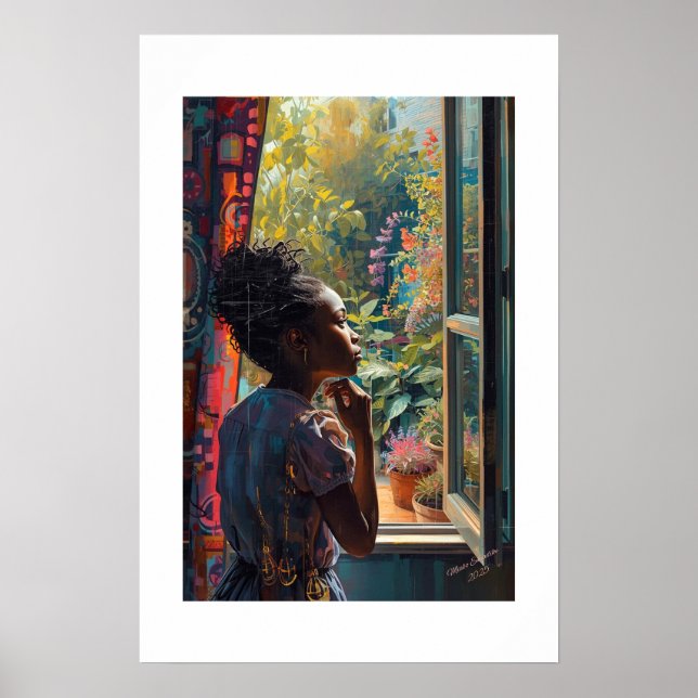 Impression d'art africain (Devant)