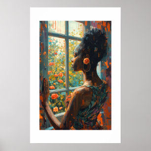 Impression d'art africain