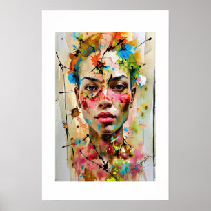 Impression d'art africain