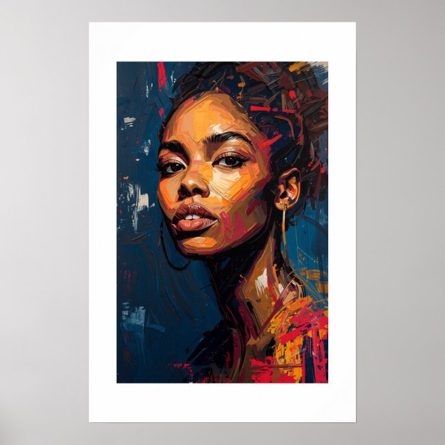 Impression d'art africain (Devant)
