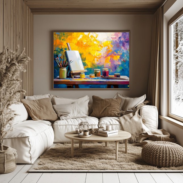 Impression d'art d'atelier d'artiste fauve - Créat (Créateur téléchargé)