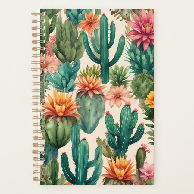Impression d'art de cactus personnalisée (Devant)