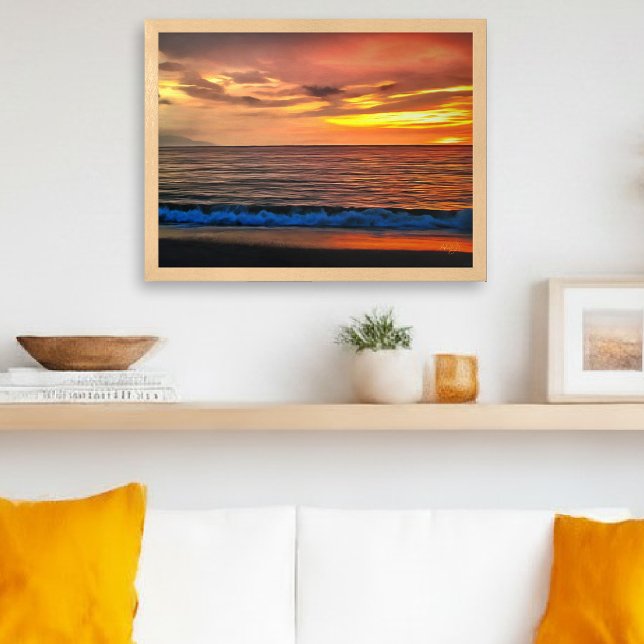 Impression d'art de coucher de soleil à Puerto Val (Créateur téléchargé)