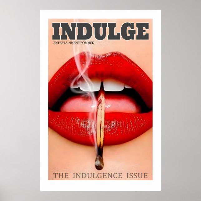 Impression d'art de couverture de magazine vintage (Devant)