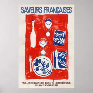 Impression d'art de cuisine française Bistro cuisi