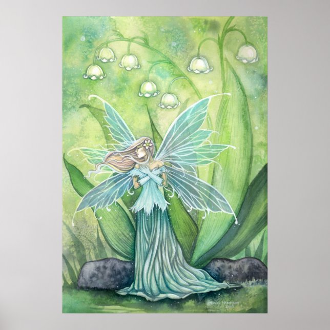 Impression d'art de fantaisie de fée de muguet (Devant)