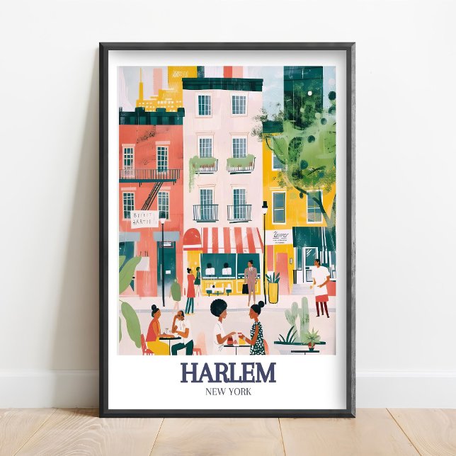 Impression d'art de Harlem - Affiche d'art de la 1 (Créateur téléchargé)
