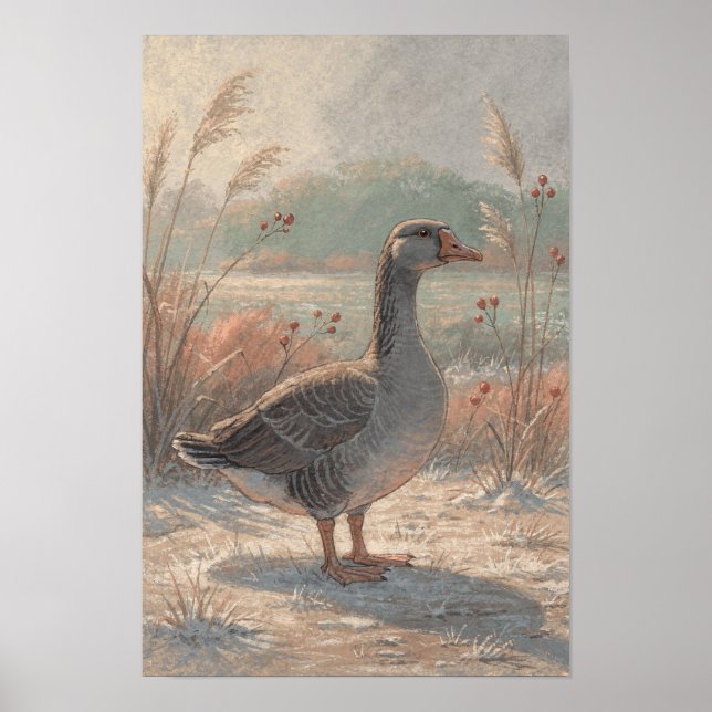 Impression d'art de la faune fantaisiste de la fer (Devant)