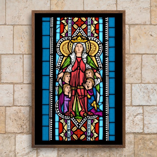 Impression d'art de la Madone de la Miséricorde (Créateur téléchargé)