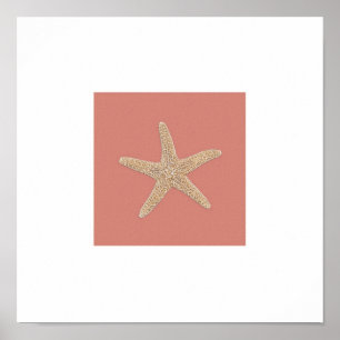 Impression d'art de la mer tan