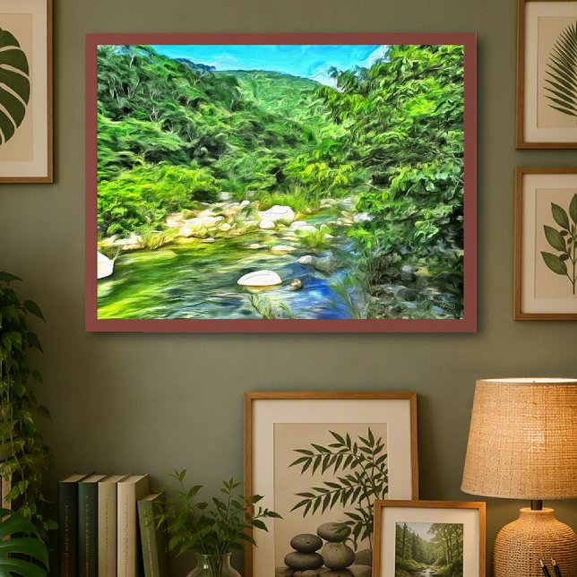 Impression d'art de la rivière Vallarta Sud 0366 (Créateur téléchargé)