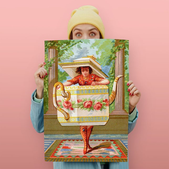 Impression d'art de l'heure du thé Dish Darlings (Créateur téléchargé)