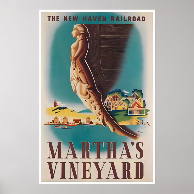 Impression d'art de Martha's Vineyard Ben Nason (Devant)
