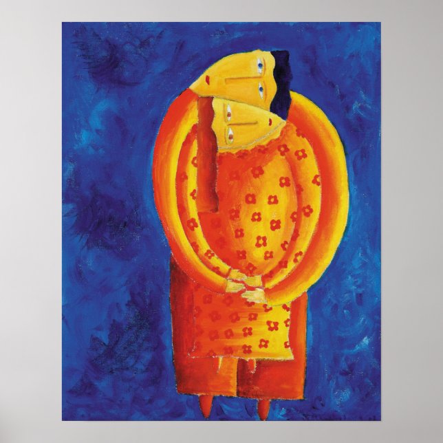 Impression d'art de peinture contemporaine Ensembl (Devant)