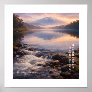 Impression d'art de sagesse de la nature – Les riv