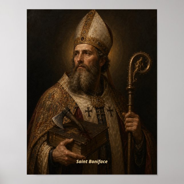 Impression d'art de Saint Boniface (Devant)