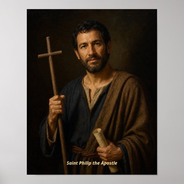 Impression d'art de Saint Philippe l'Apôtre (Devant)