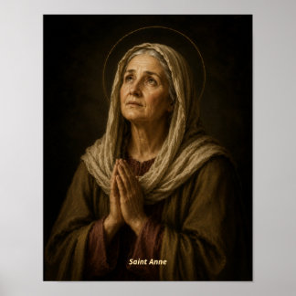 Impression d'art de Sainte Anne