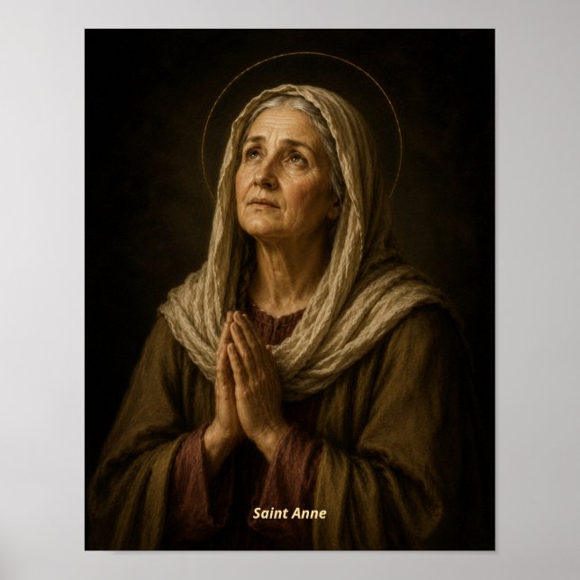 Impression d'art de Sainte Anne (Devant)