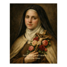 Impression d'art de Sainte Thérèse de Lisieux