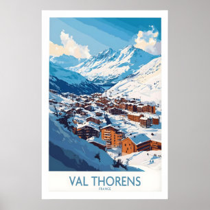 Impression d'art de ski à Val Thorens 1