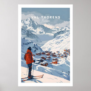 Impression d'art de Val Thorens 1