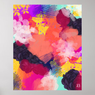 Impression d'art d'expression personnelle, Affiche
