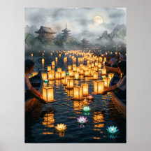 Impression d'art du festival traditionnel des lant