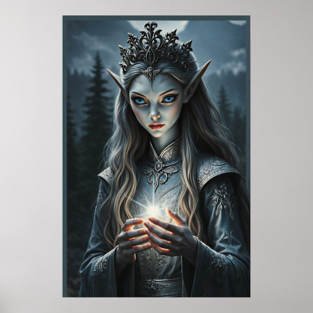 Impression d'art fantastique de Sylvarae Nightwhis (Devant)