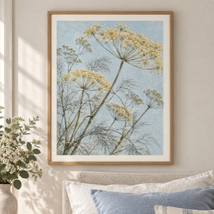 Impression d'art Fenouil dans la brise
