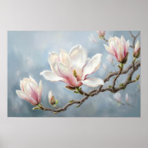 Impression d'art fin Hortensias en fleurs couverts