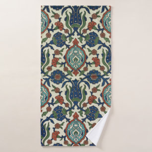 Impression d'art floral géométrique arabe vintage